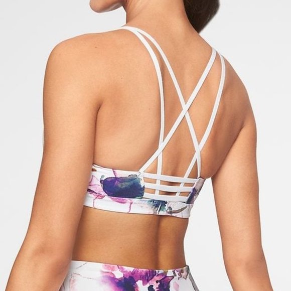 Athleta Other - NWOT Athleta Purple Strappy Go Lucky Bra
